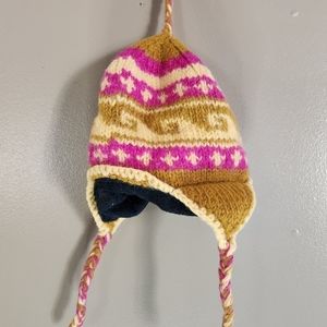 Hand knitted hat